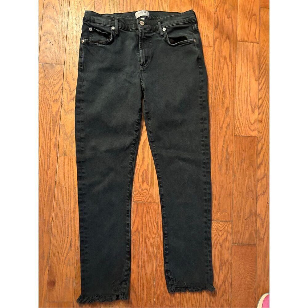 Agolde Black Skinny Jeans